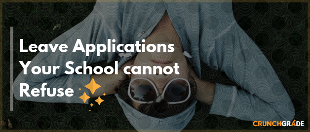 leave application for school